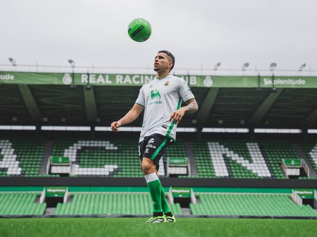 Gustavo Puerta, nuevo jugador del Racing de Santander / @realracingclub