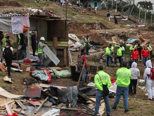 Desalojos en Bogotá se hacen por posibles deslizamientos