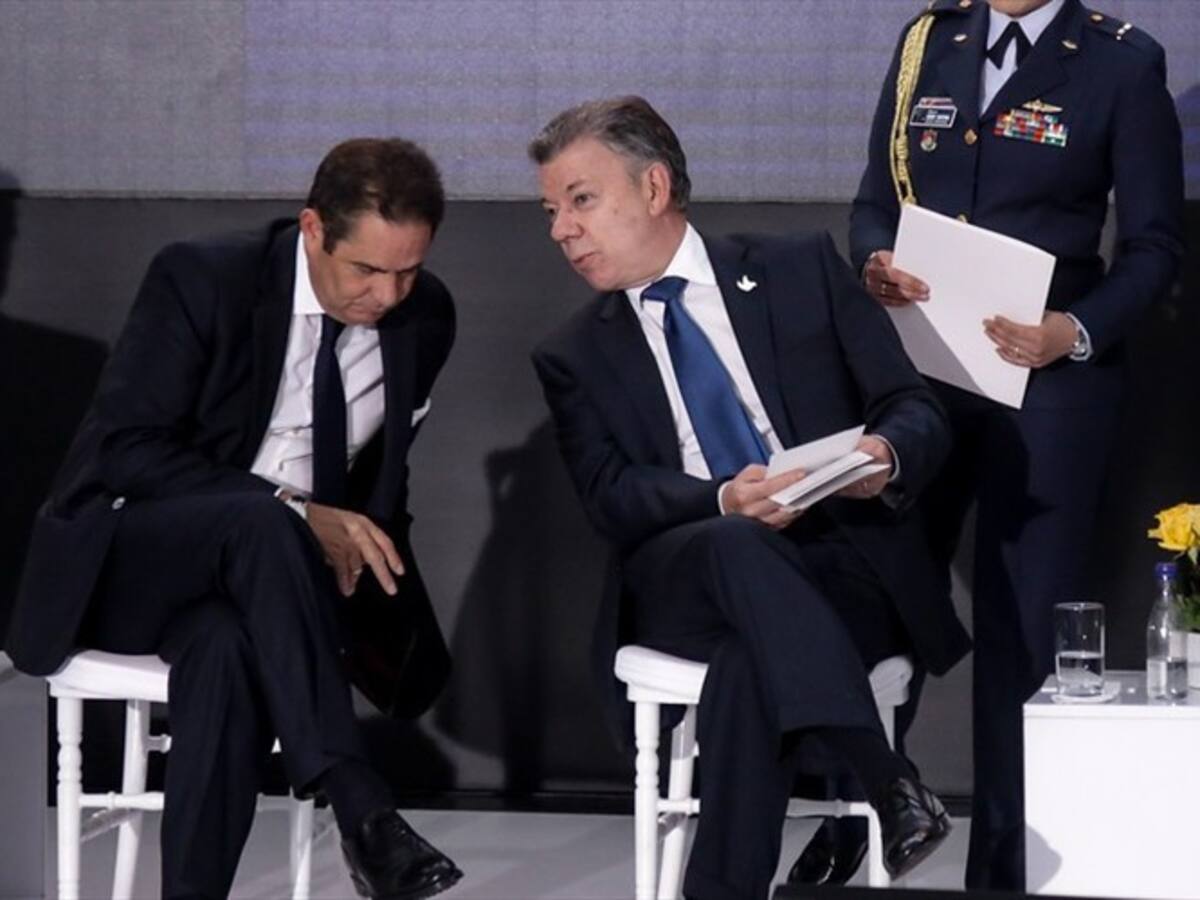 Santos y Vargas Lleras se reunieron para hablar sobre JEP