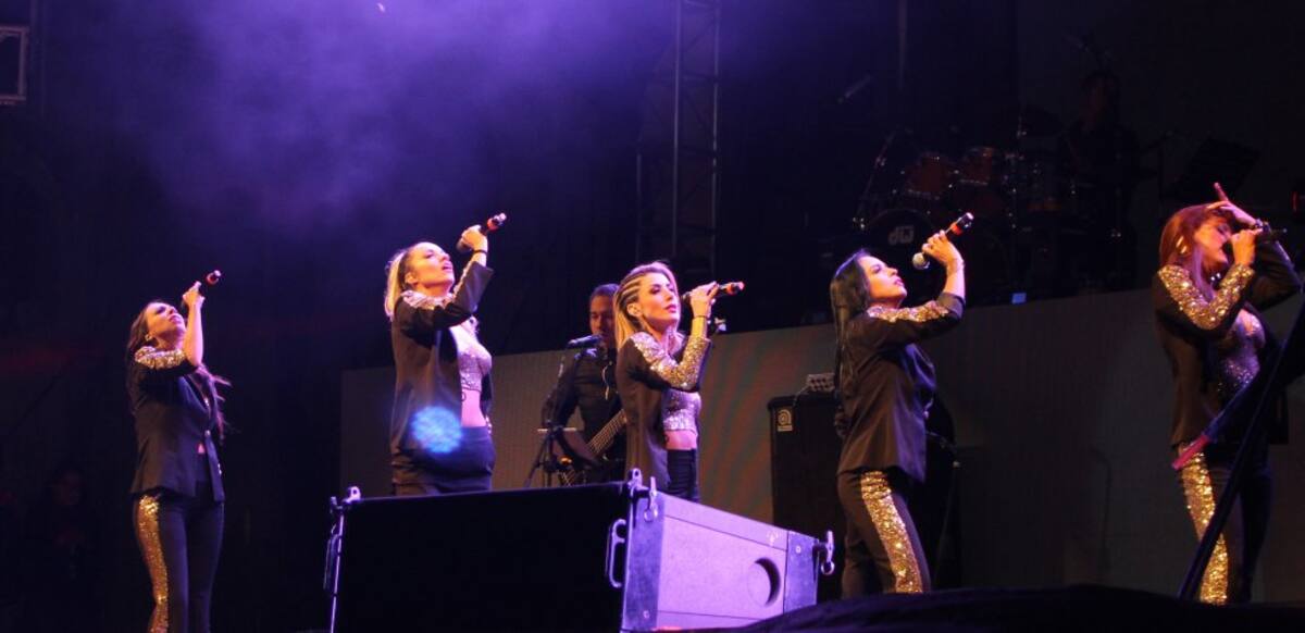 Muchos recordaron y cantaron las canciones a todo pulmón. 