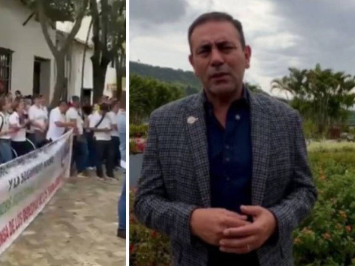 Protesta de funcionarios de salud en Santander por retraso en salarios: MinSalud garantizó los pagos