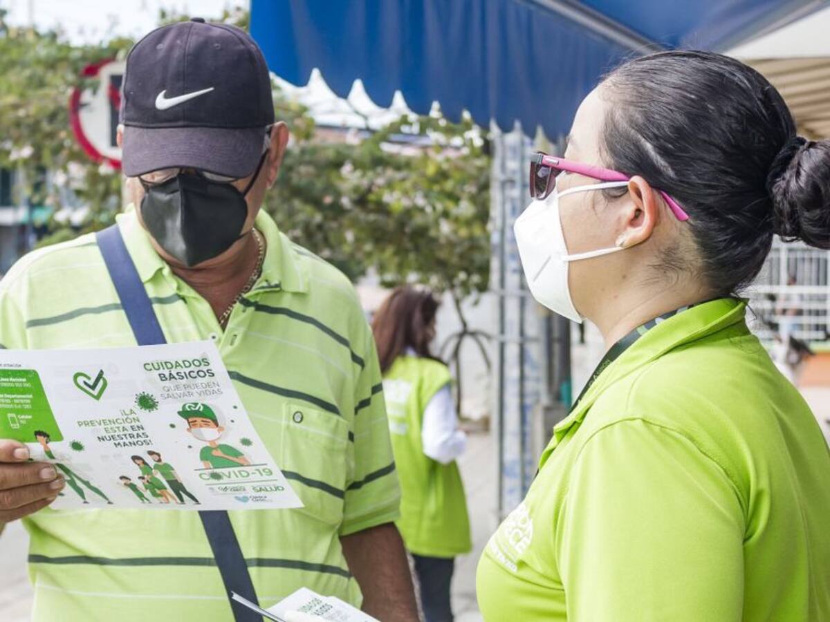 Así están los casos de COVID-19 en Girón