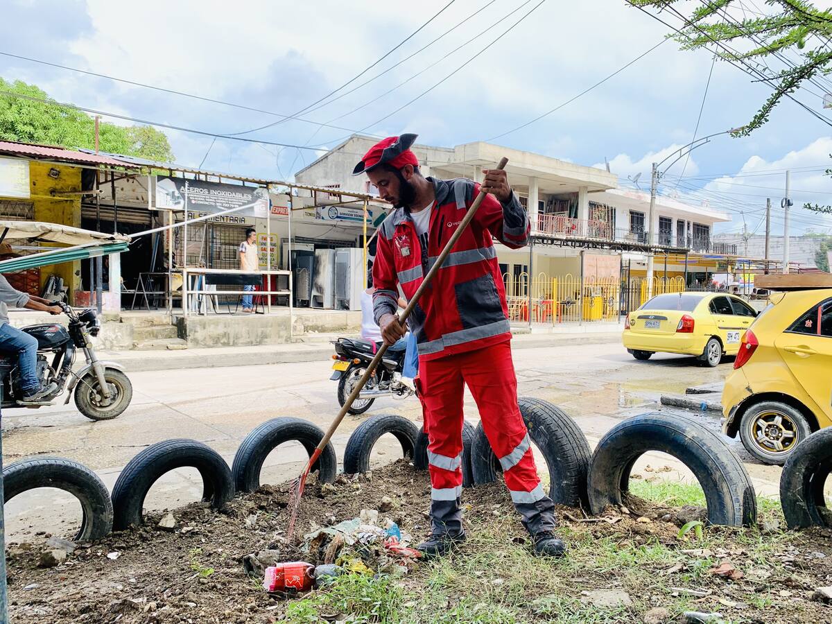 Veolia llevó Ecotienda sostenible y jornada de limpieza a Ciudadela 2000
