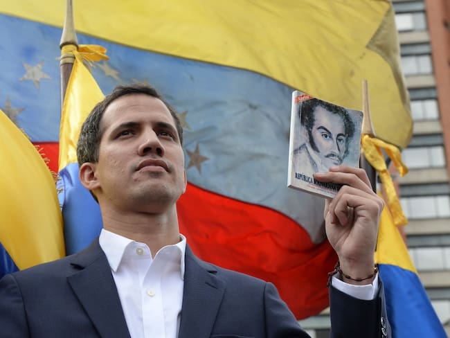 Juan Guaidó se autoproclamó presidente de Venezuela