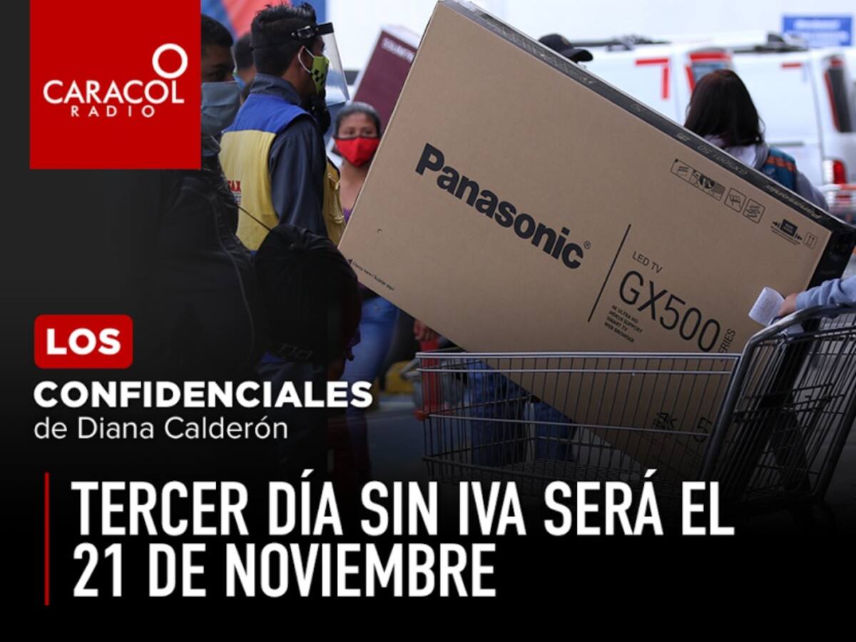 Tercer Día Sin IVA será el 21 de noviembre
