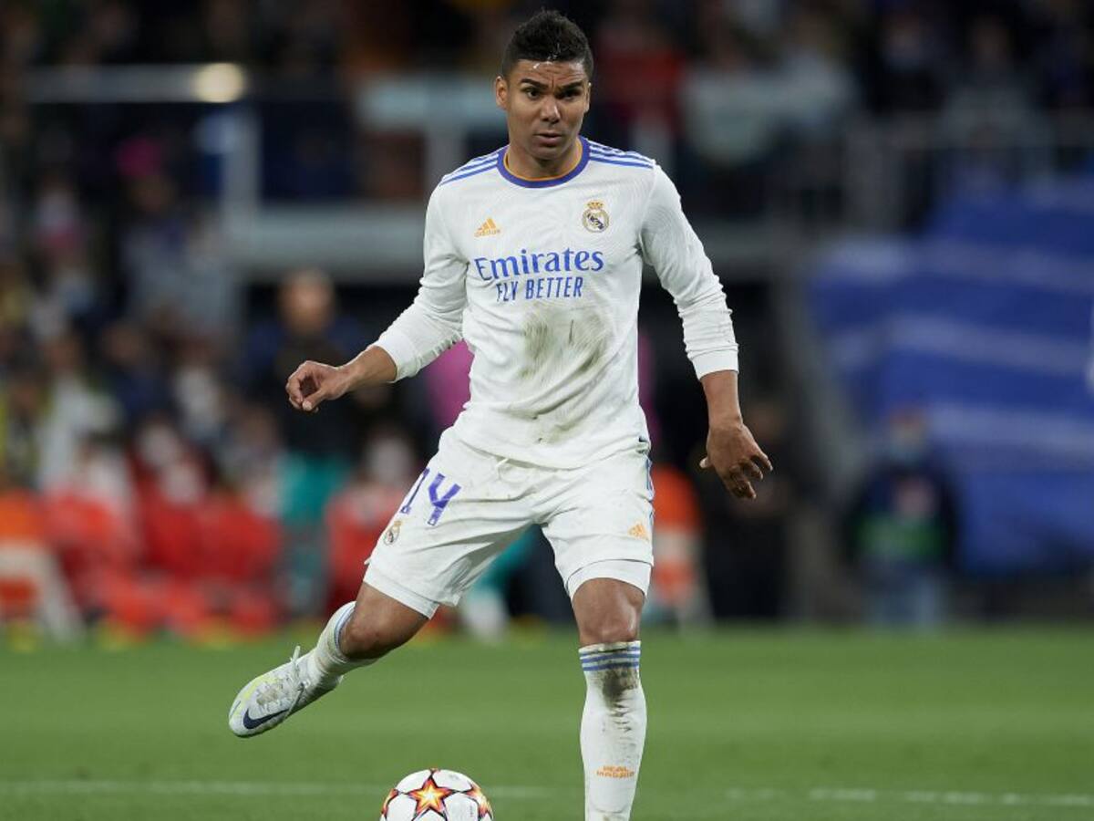 Casemiro, duda en el Real Madrid para enfrentar al City en Champions