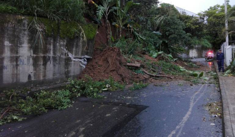Derrumbres en Ibagué