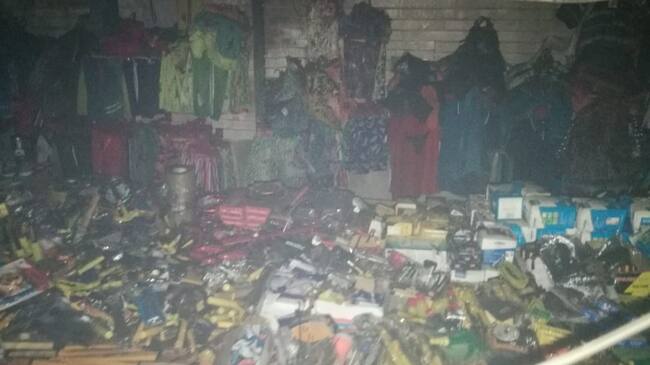 La emergencia fue atendida por el cuerpo de Bomberos en el barrio La Consolata