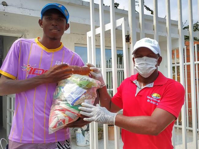 Continúa entrega de ayudas de la campaña “Entre todos nos protegemos”
