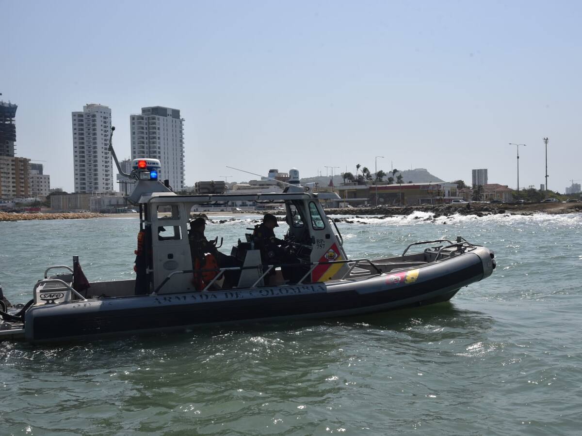 Búsqueda de magangueleño desaparecido en playas de Cartagena completa ocho días