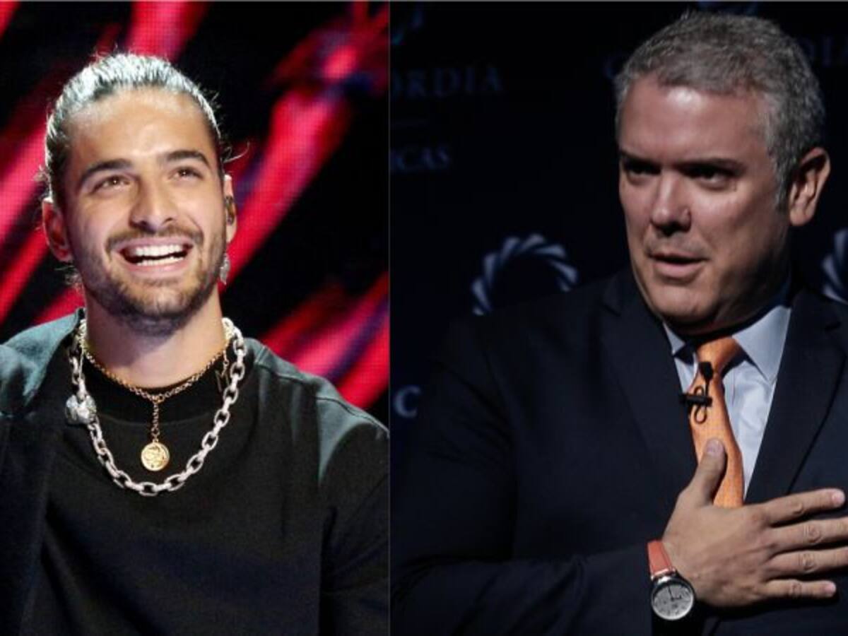 Las redes le dan palo a Duque por reunirse con Maluma