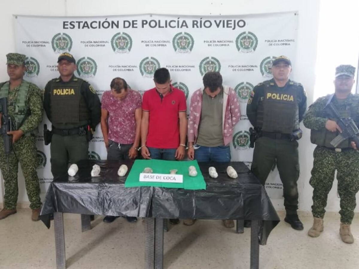 Río Viejo- Bolívar: delincuentes traficaban droga en llantas de moto