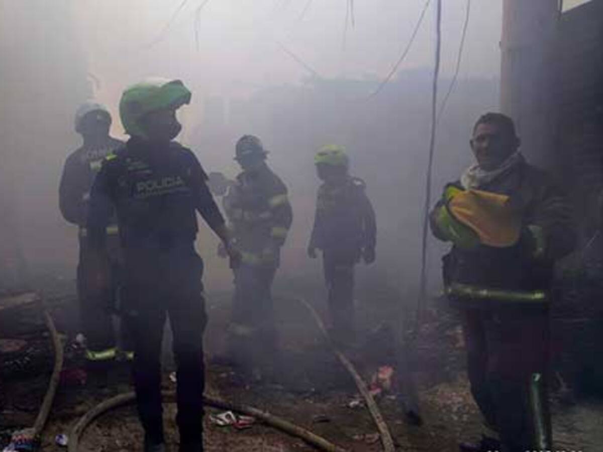 Incendio en Soacha: ¿Qué ocasionó la conflagración que acabó con la vida de 2 menores?