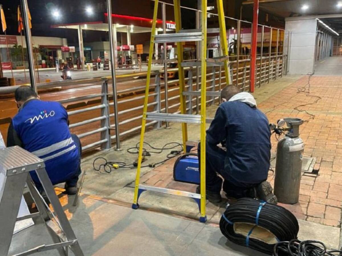 Metrocali recuparará estaciones vandalizadas