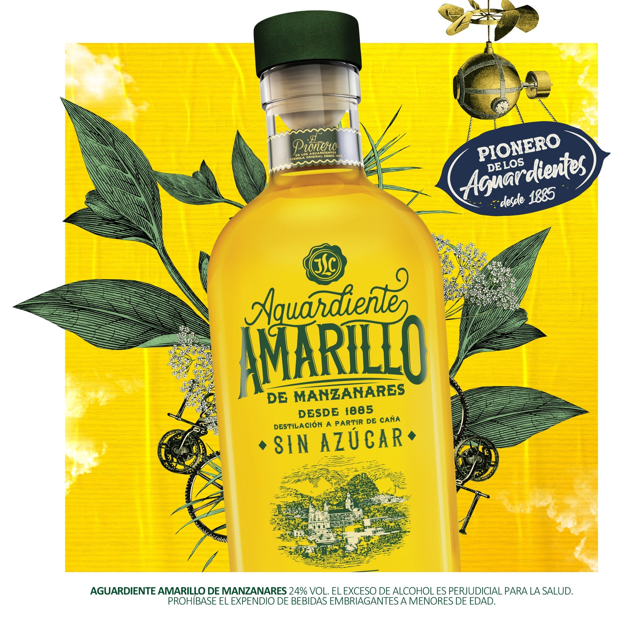 Aguardiente Amarillo de Manzanares, Industria Licorera de Caldas