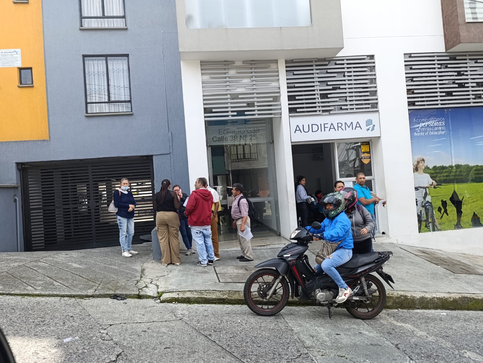 El anterior dispensario de medicamentos para los afiliados de Nueva EPS en Manizales era Audifarma, pero salió de servicio.