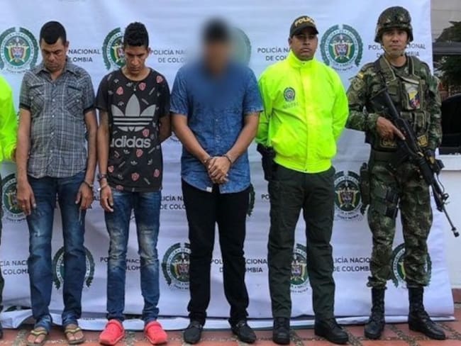 Capturan en Córdoba a tres presuntos integrantes del Clan del Golfo