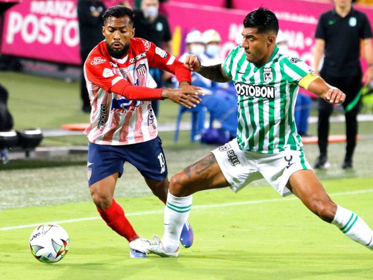 Junior sorprendió a Nacional en Medellín en una noche de golazos