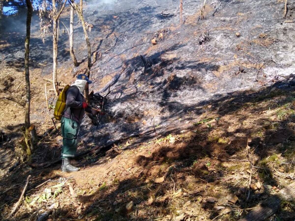 Las autoridades ambientales de Sutatenza, Boyacá, previenen las quemas
