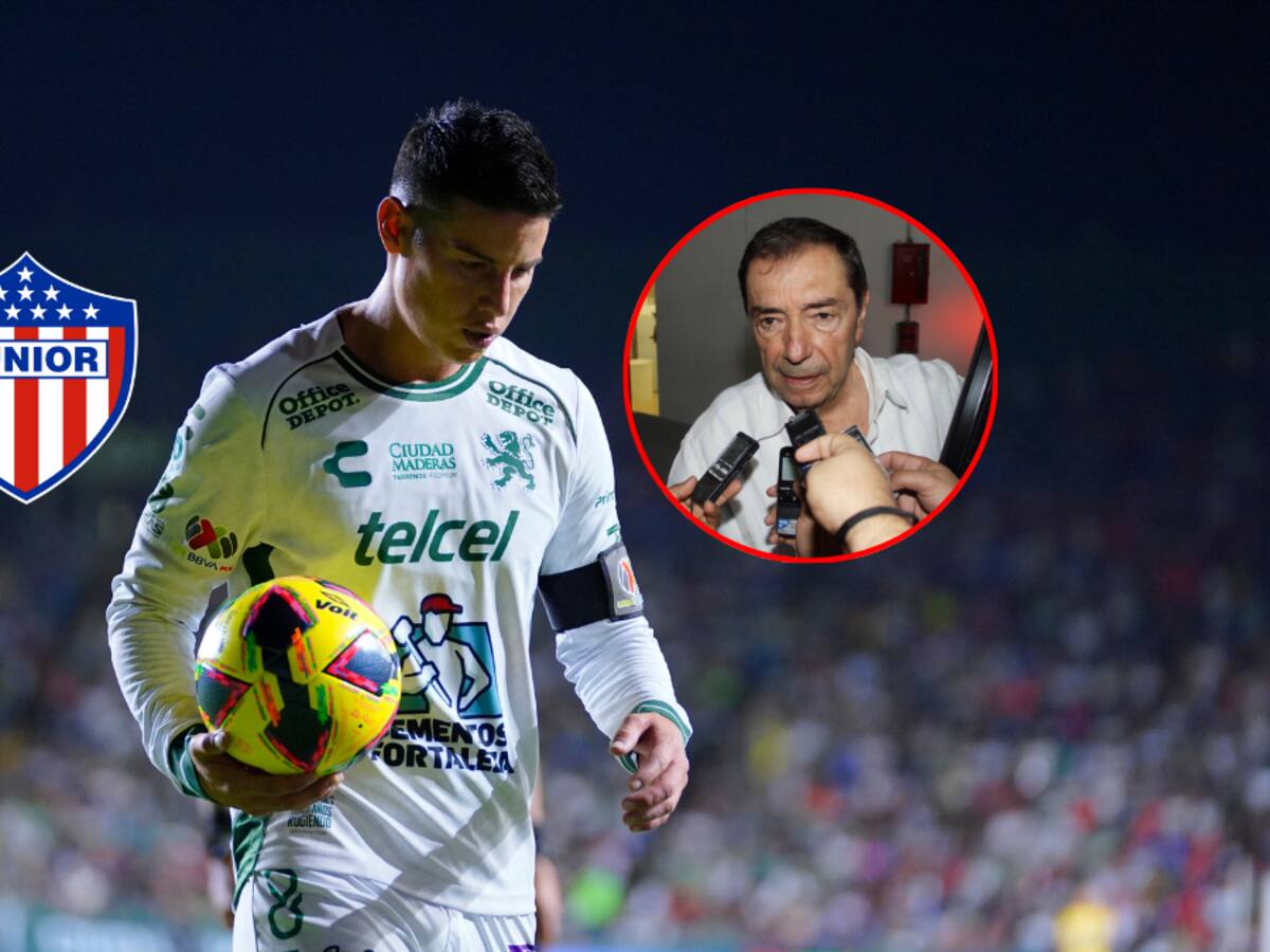 Fuad Char enciende el tema James Rodríguez y Junior: nueva revelación sobre el fichaje fallido