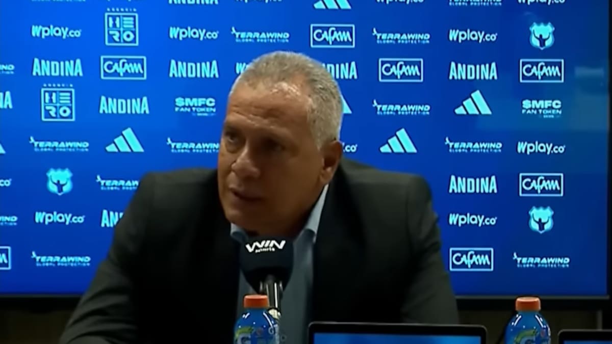 Hernán Torres tras derrota de Millonarios: “Si no se dan los resultados, se sabe lo que va a pasar”