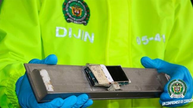 Banda que clonaba tarjetas en el exterior. Foto: Cortesía de la Policía Nacional.