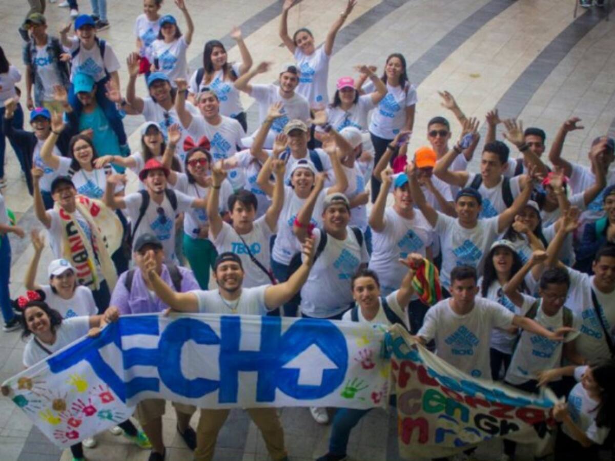 Comienza convocatoria de voluntarios Techo para una Colombia sin pobreza