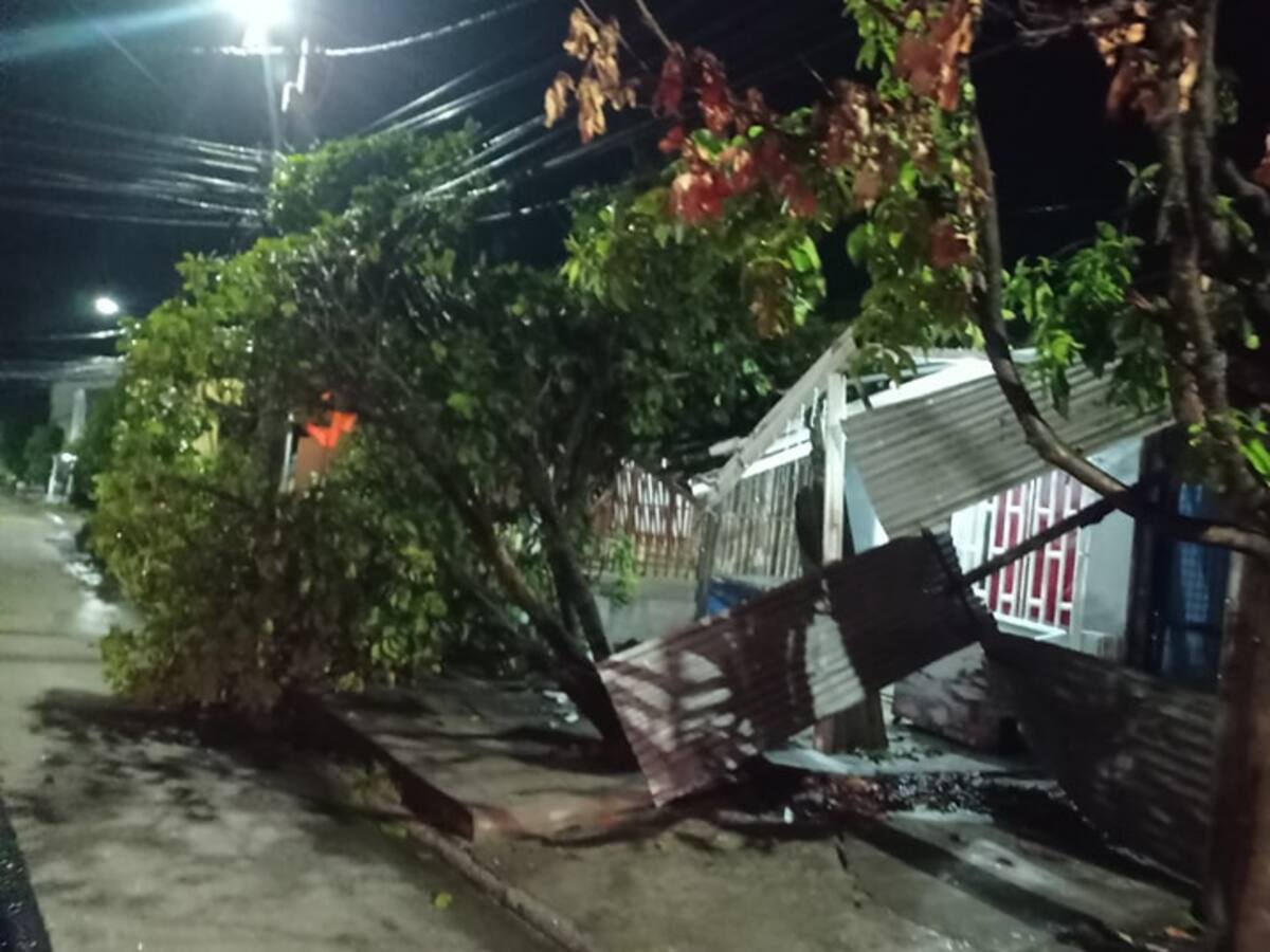 Emergencia en Puerto Boyacá: Nuevo vendaval azota el municipio en menos de 3 días