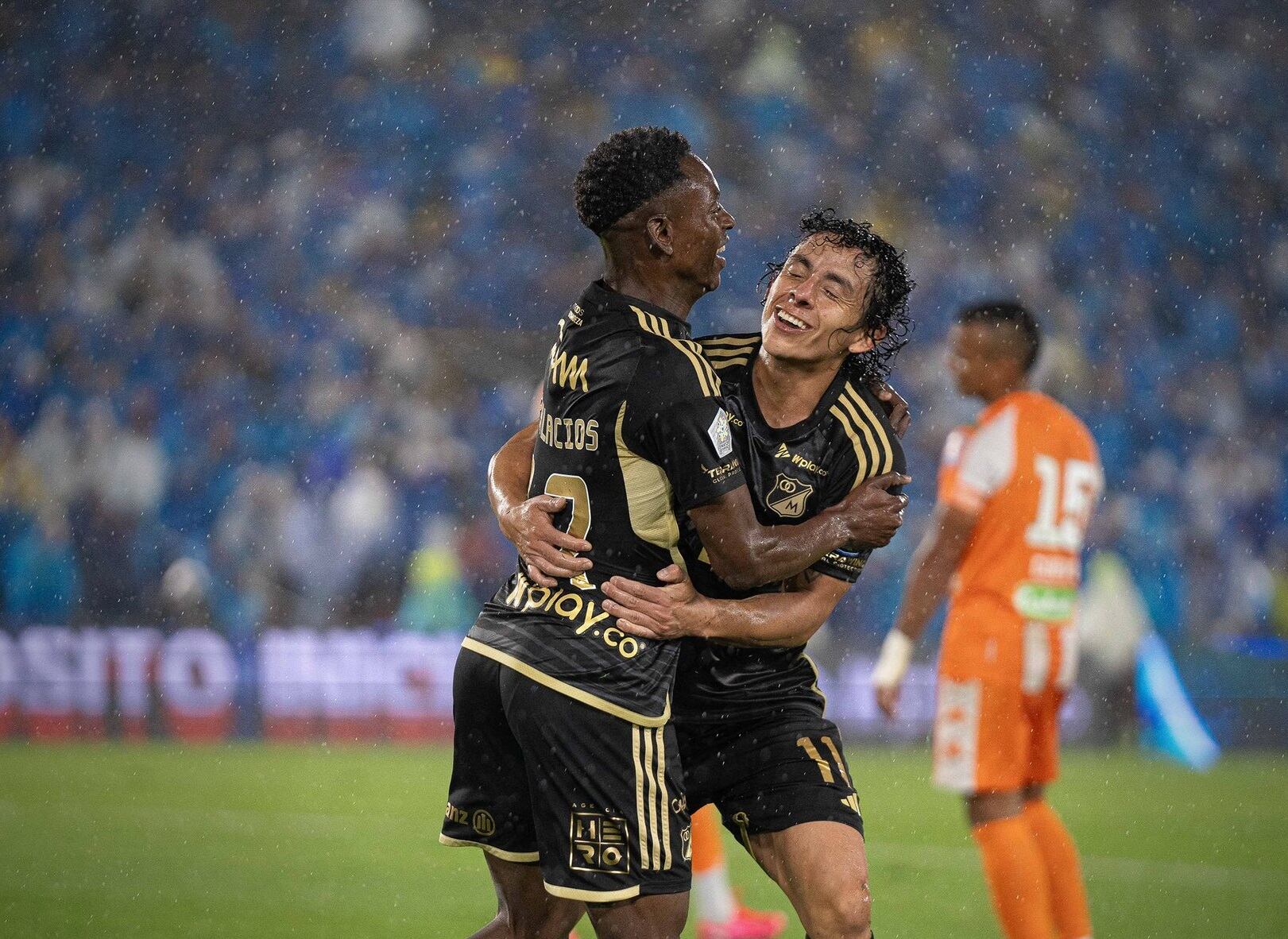 Daniel Mantilla anotó el gol de la victoria parcial para los locales / @MillosFCoficial