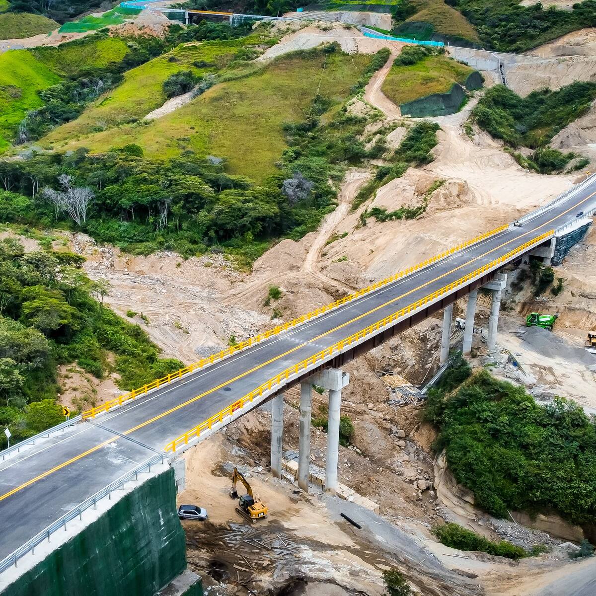 INVIAS entregó 2,2 km de la vía definitiva en Rosas, Cauca de conexión Panamericana