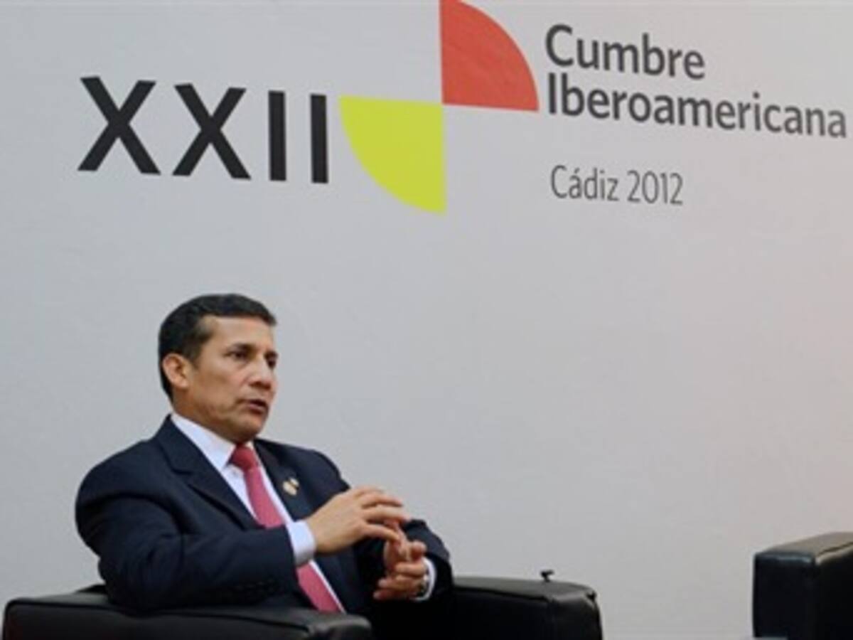 “No vamos a dialogar con grupos terroristas": presidente del Perú