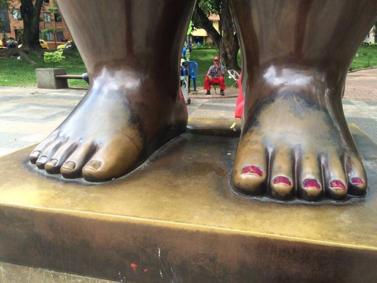 Escultura del maestro Fernando Botero