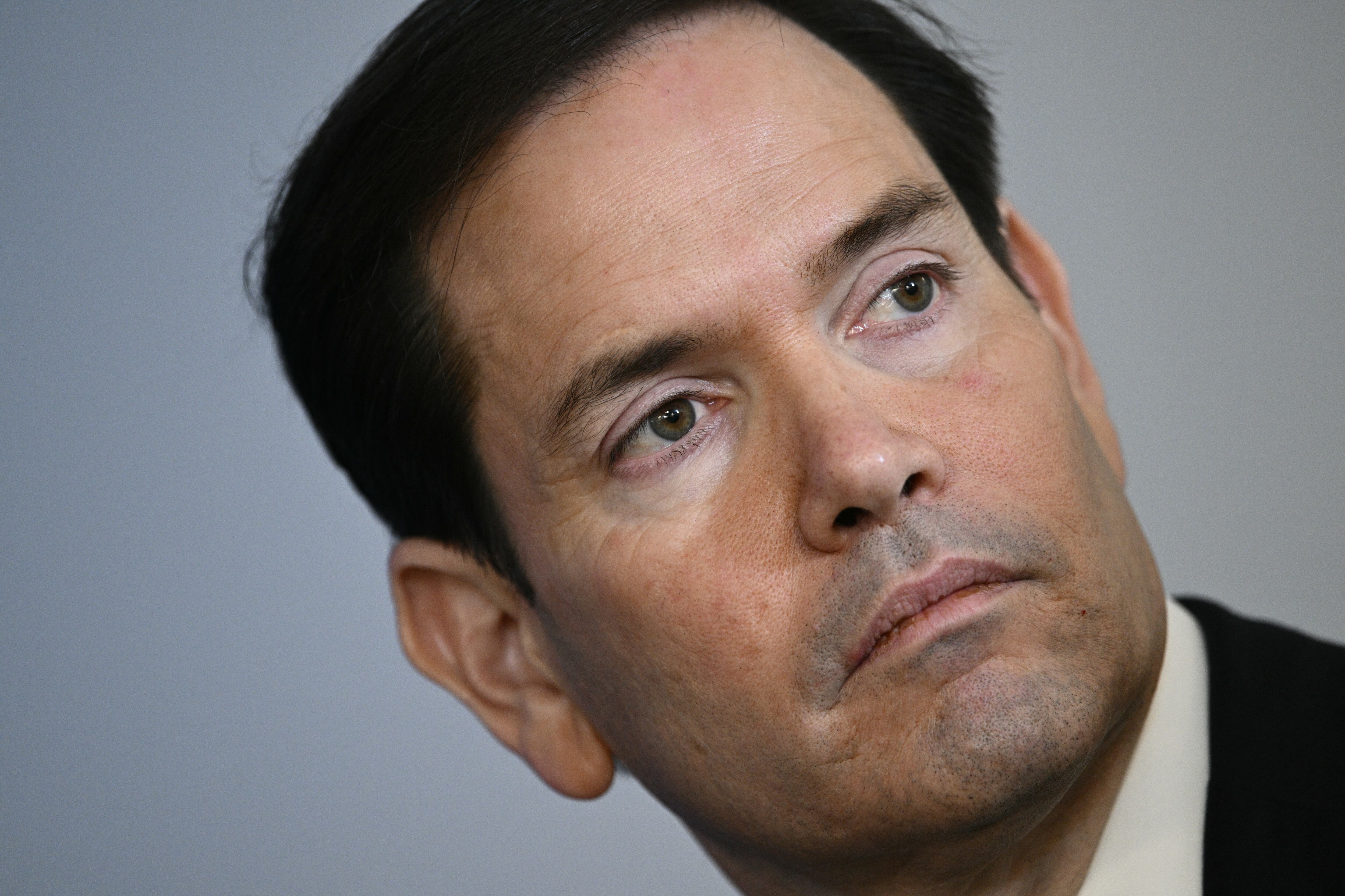 Secretario de Estado de Estados Unidos, Marco Rubio. FOTO: BRENDAN SMIALOWSKI/AFP via Getty Images