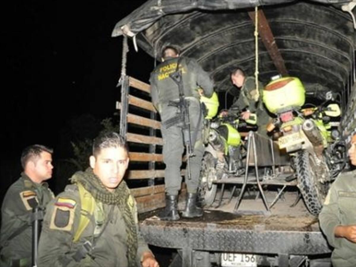 ​Guerrilleros de las Farc hostigan Corinto, Cauca
