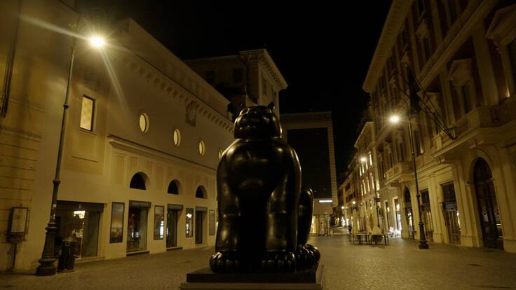 Lina Botero escigió las obras que se exponen en Roma