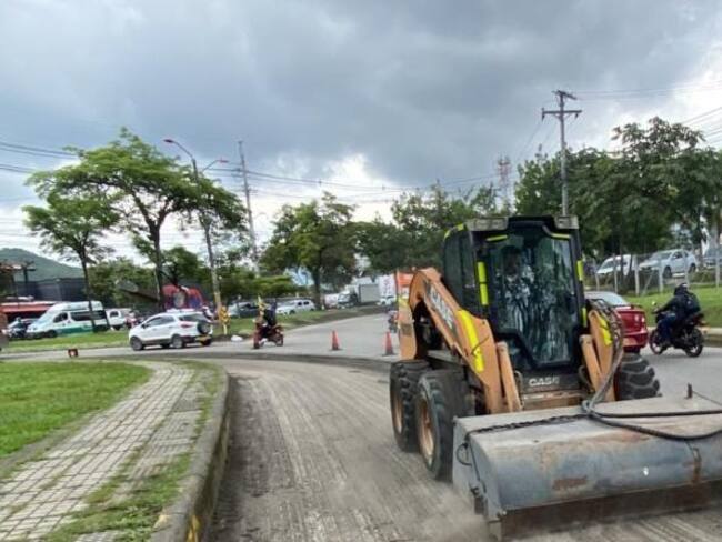 Trabajos de recuperación de la avenida Mirolindo en Ibagué/Alcaldía de Ibagué