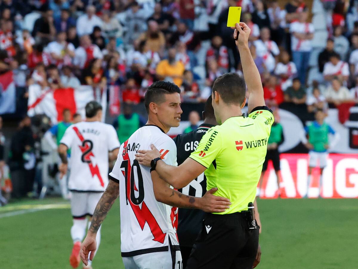 James Rodríguez tras primera titularidad con el Rayo: “Espero poder ayudar al equipo”