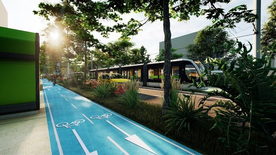 Metro de la 80, Medellín. Foto: Alcaldía de Medellín