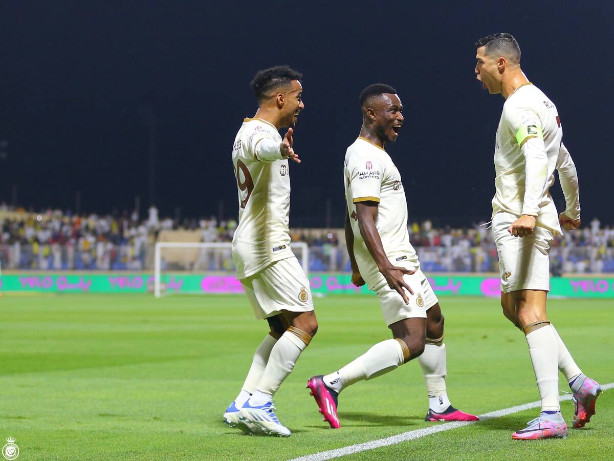 Video: así fue el doblete de Cristiano Ronaldo en la goleada del Al-Nassr