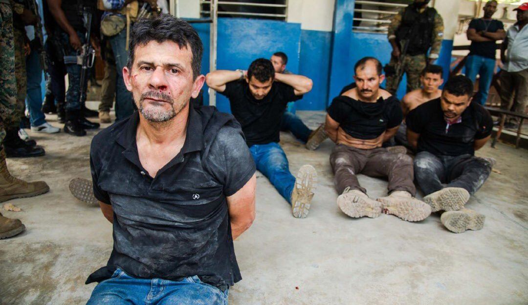 Militares retirados colombianos detenidos en Haití