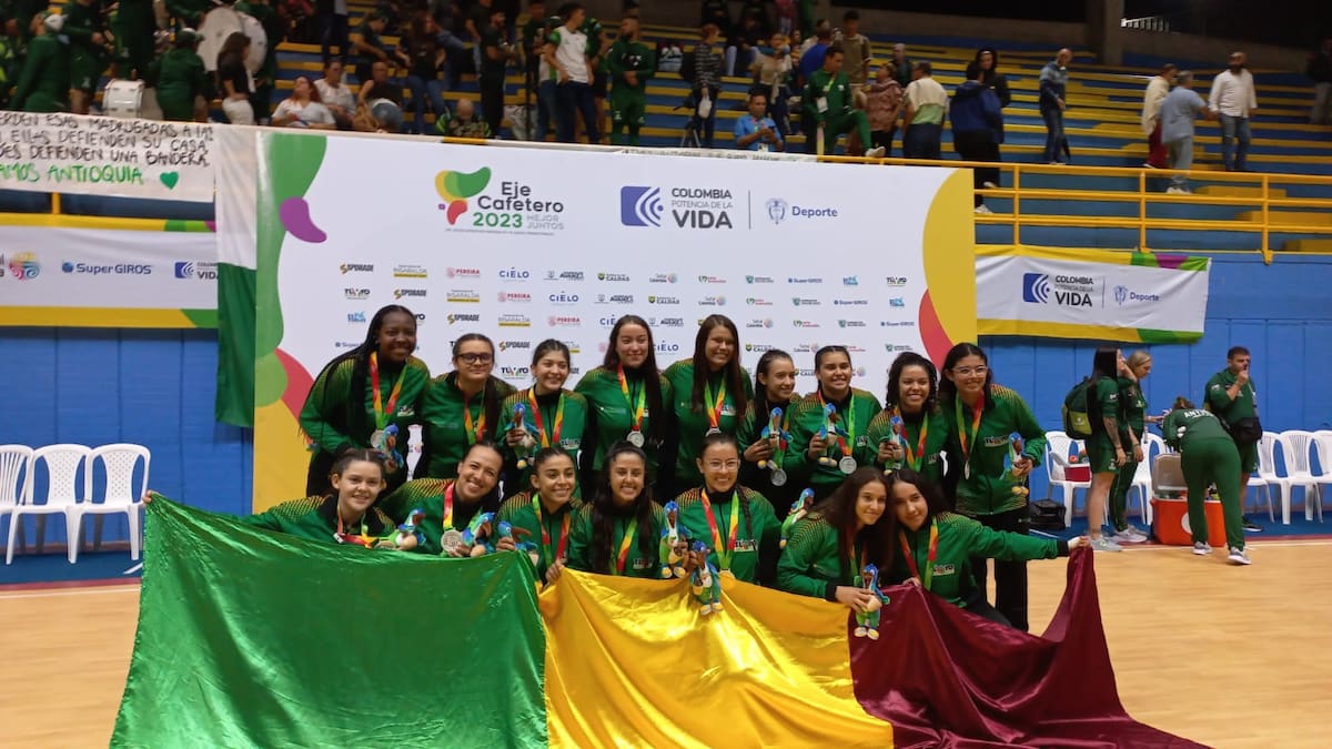 Jugadoras Selección Quindío de balonmano