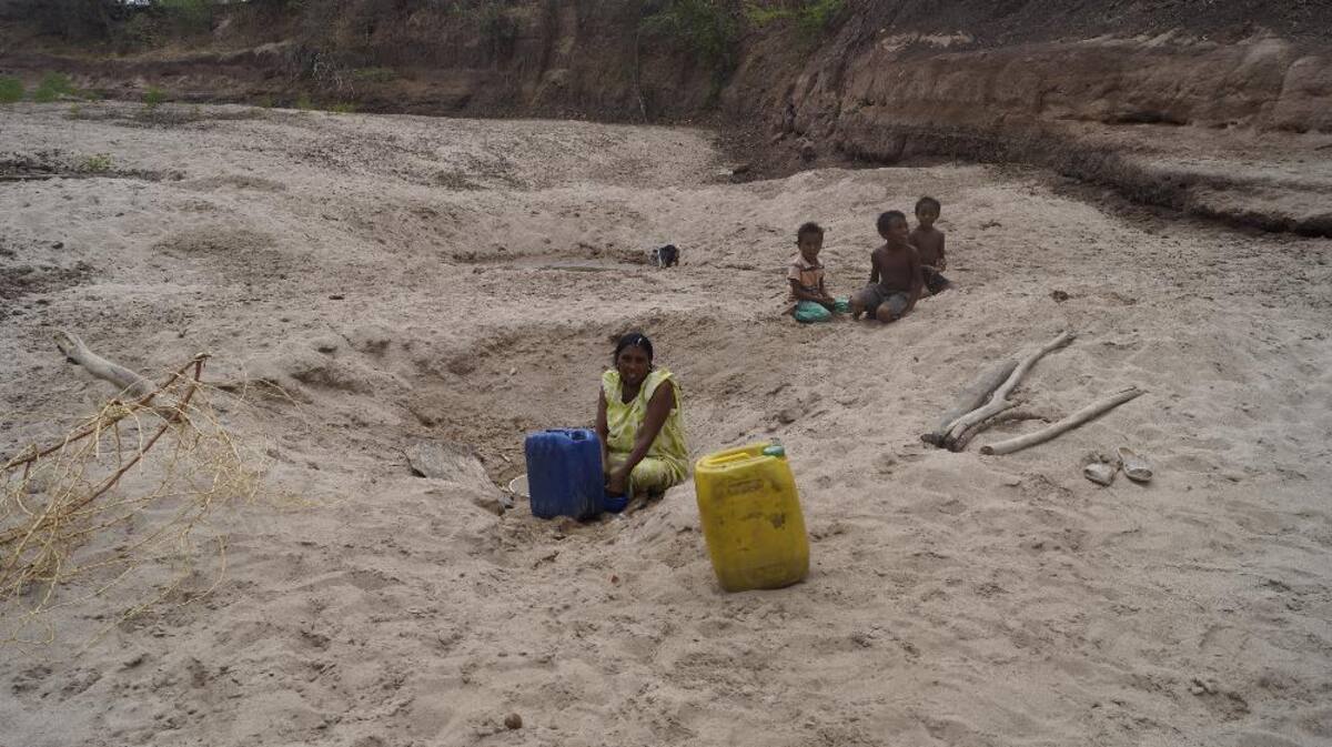Recorrido de Caracol Radio por las zonas que aguantan sed. Fotos de Luis Enrique Rodríguez