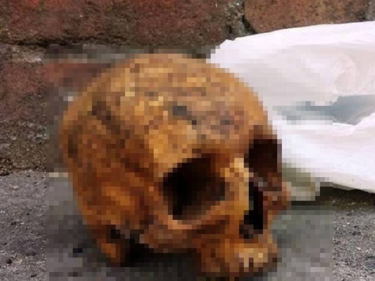 Bolsa de basura tenía cráneo humano en el barrio Vista Hermosa