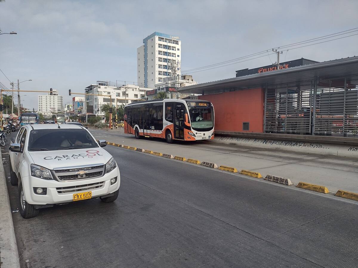 Transcaribe será gratis este domingo 29 de octubre