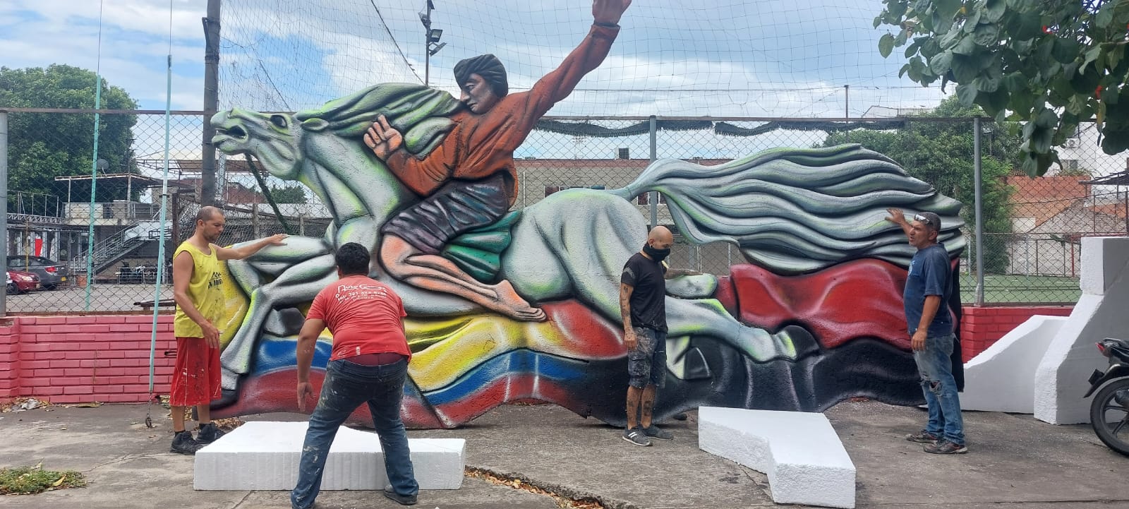Diseño de carroza para Feria de Cúcuta. / Foto: Cortesía.