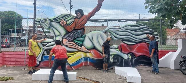Diseño de carroza para Feria de Cúcuta. / Foto: Cortesía.