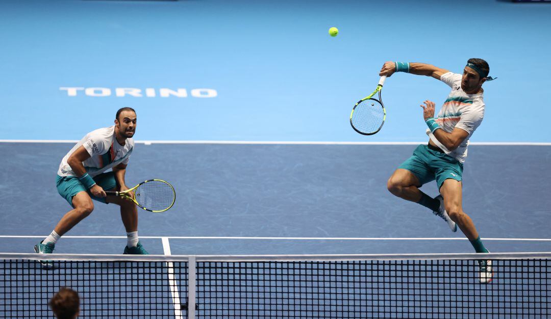 Juan Sebastián Cabal y Robert Farah en la ATP Finals de 2021