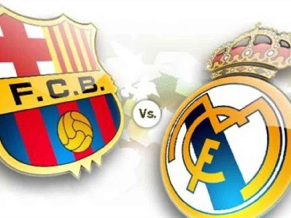 Barcelona y Real Madrid podrían definir la Liga en el 'Clásico'