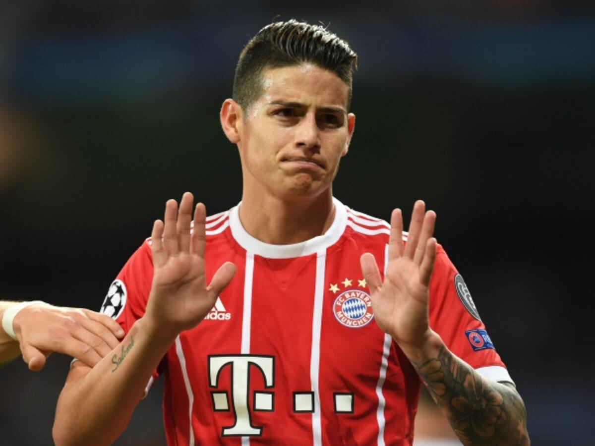 Así fue el gol de James en el Santiago Bernabéu al Real Madrid