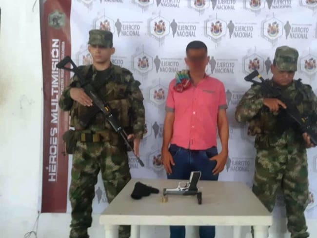 Ejército Nacional captura a integrante del Clan del Golfo en Bolívar